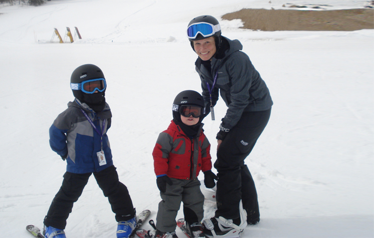 Family Snowboarding