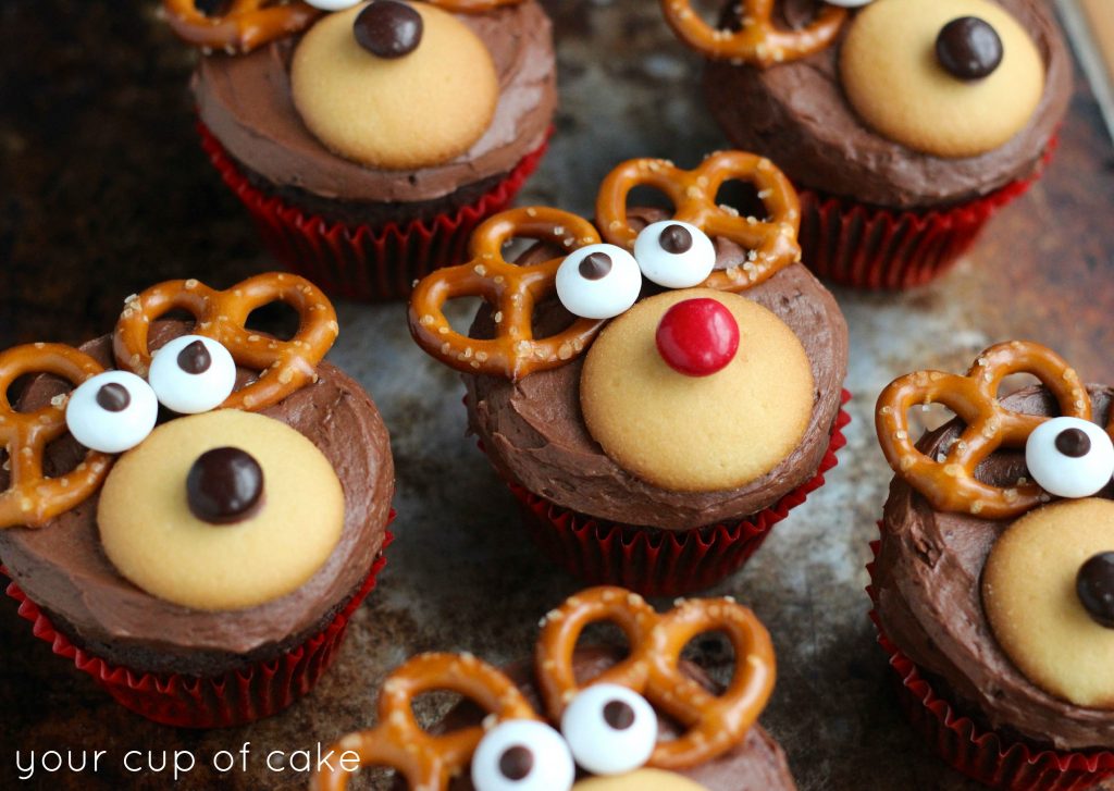 reindeer cupcakes