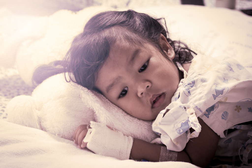 Girl in Hospital