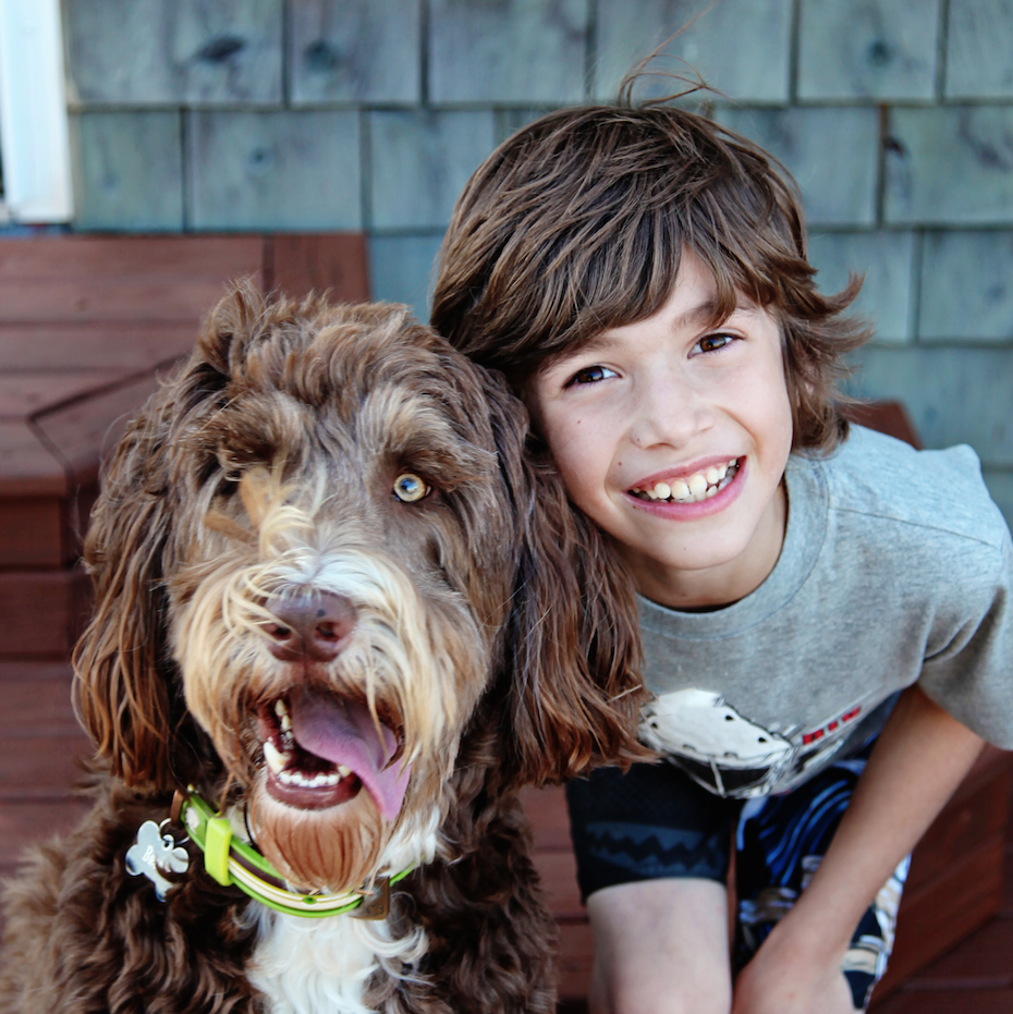 Boy and Dog