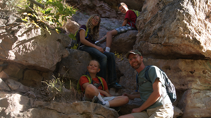 Outdoor Dad Family