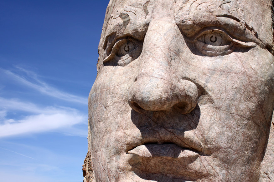 Volksmarch Crazy Horse Face