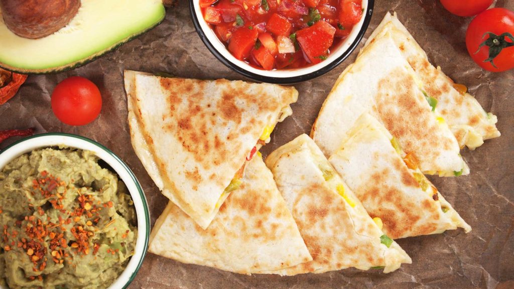 Quick Lunch Quesadilla