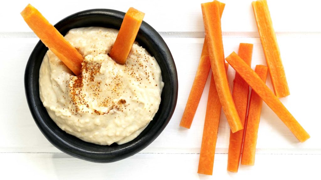 Hummus and Carrots