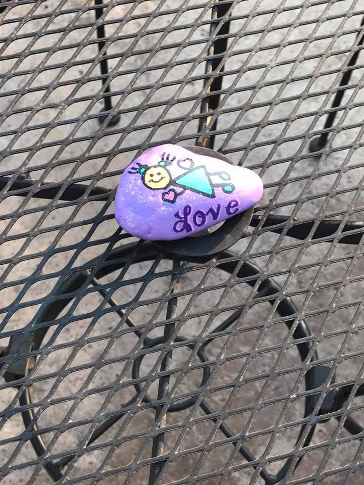 Kindness Rocks Painted Rock