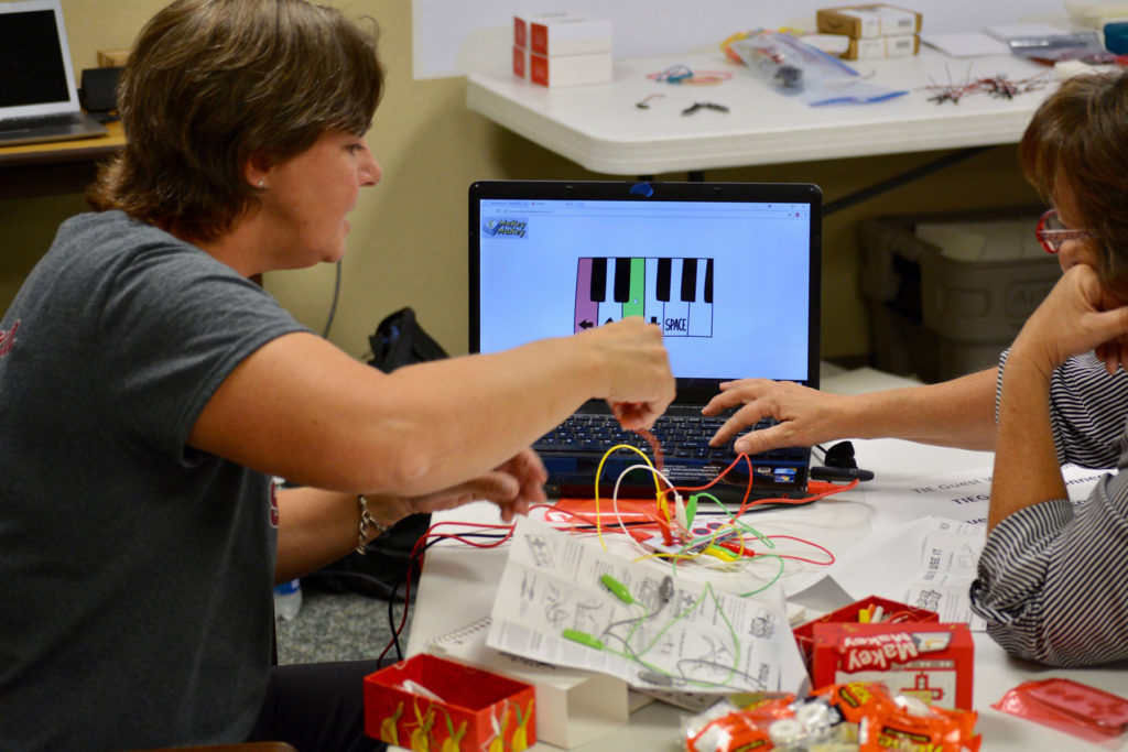 Adult Makey Makey Computer